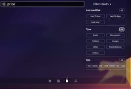 Ubuntu Unity Dash Search